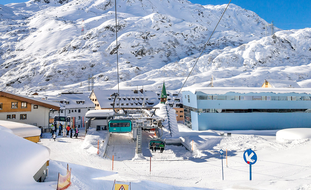 Spektakulärer Neubau im Skigebiet Arlberg
