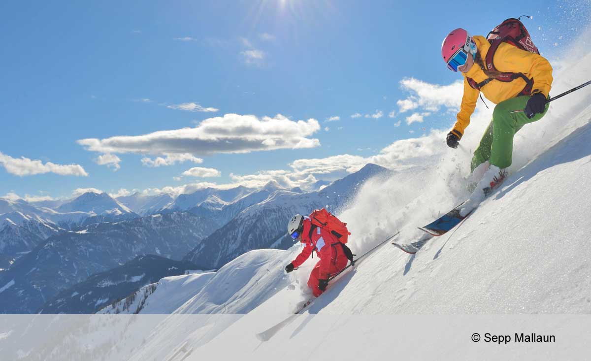 Powdeer Skiing Serfaus Tirol