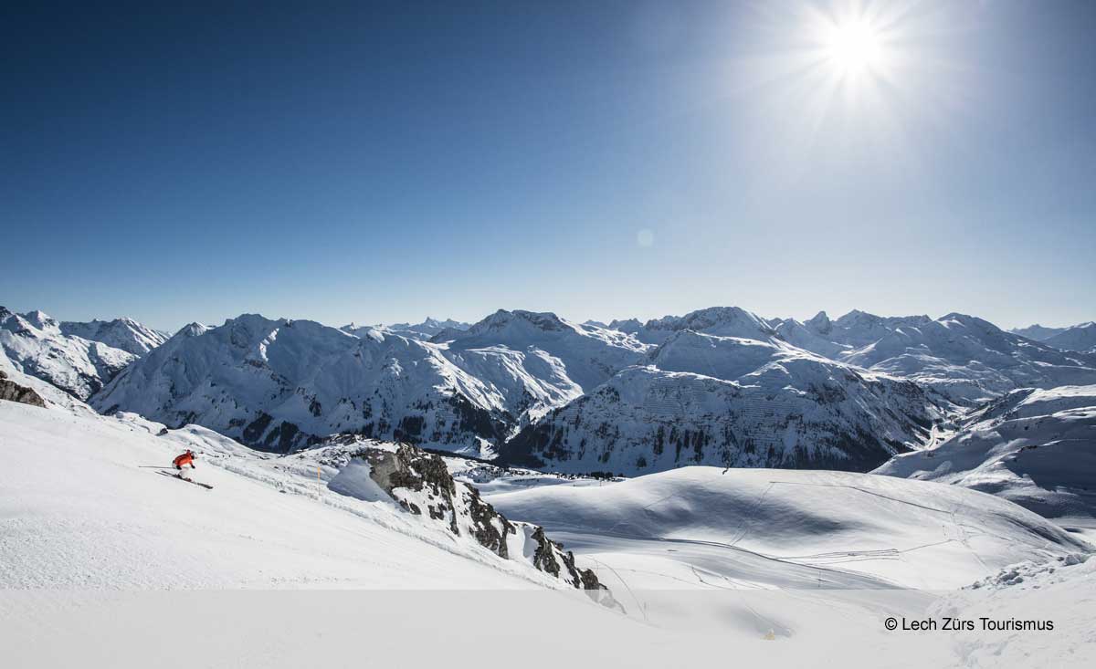Skifahren Zürs Arlberg