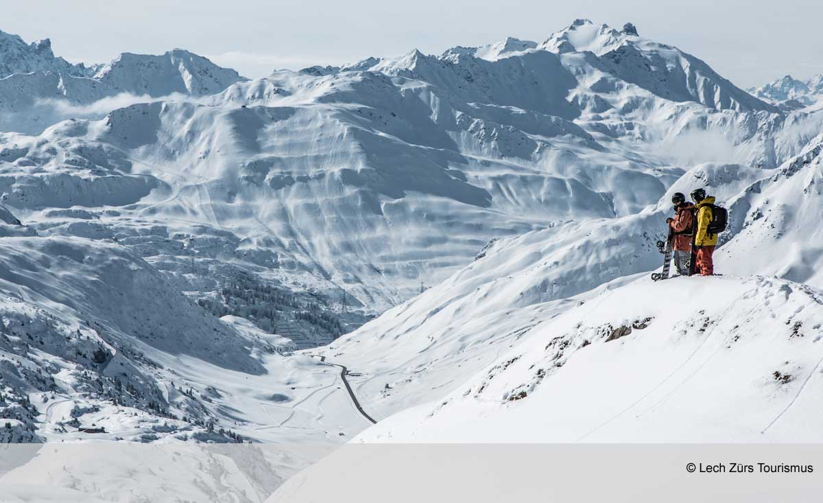 Snowboarden Lech Arlberg