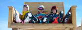 Riesenstuhl Skifahren Kinder